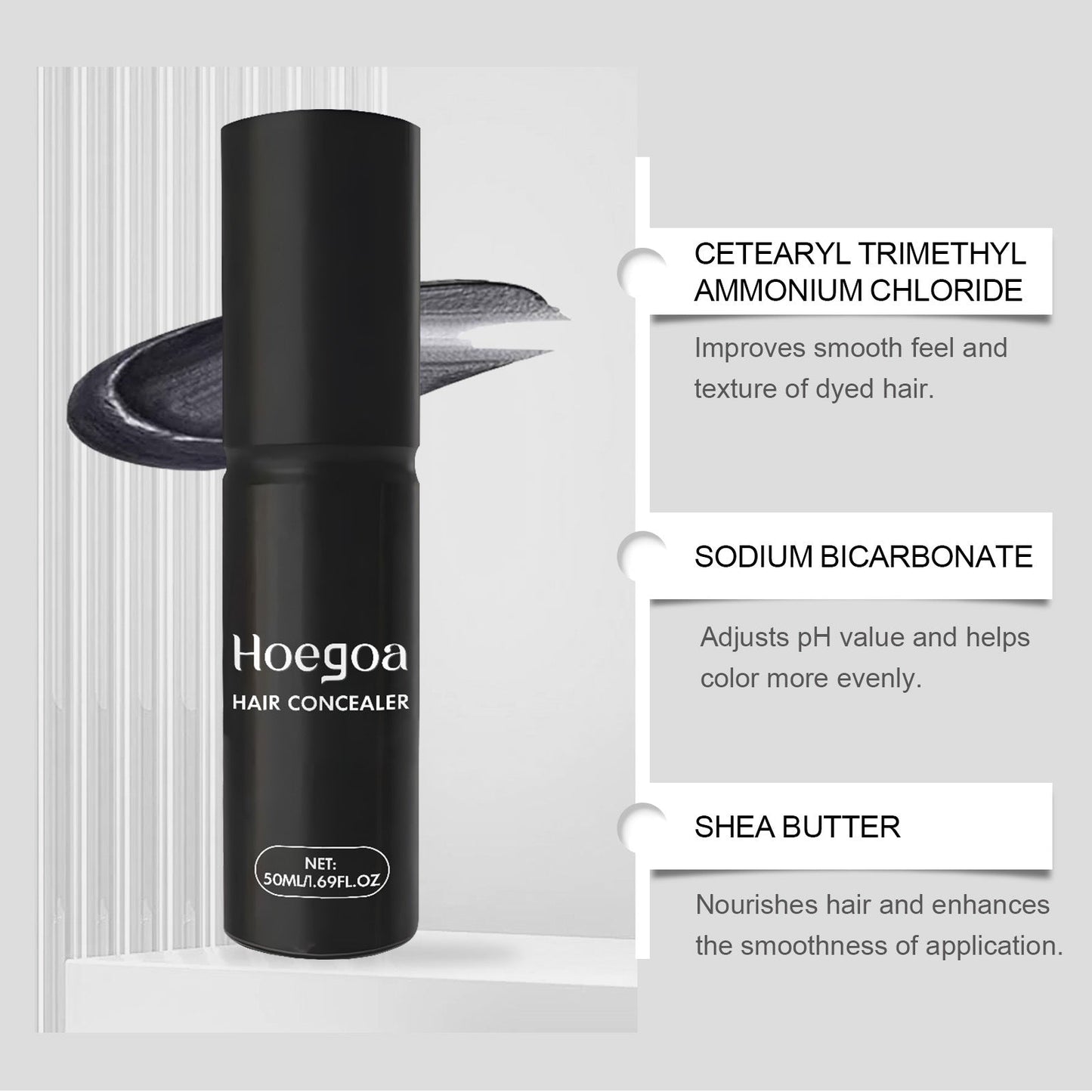 (🔥Kupite 1, dobite 1 gratis🔥)Korektor lasišča za gostejše in bolj naravne lase