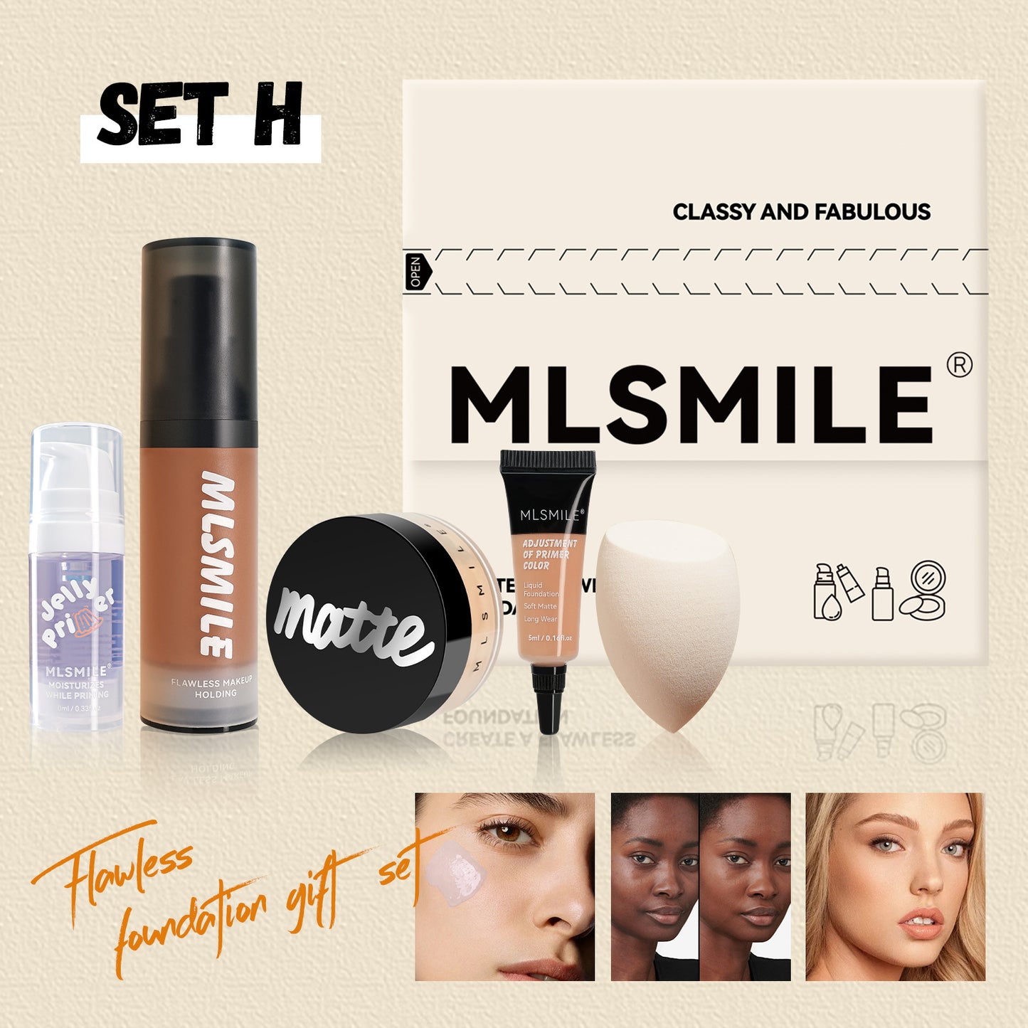 (🔥Kupite 1 dobite 1 gratis🔥)Matný púder na kontrolu mastnoty a hydratáciu. Korekčný podkladový make-up