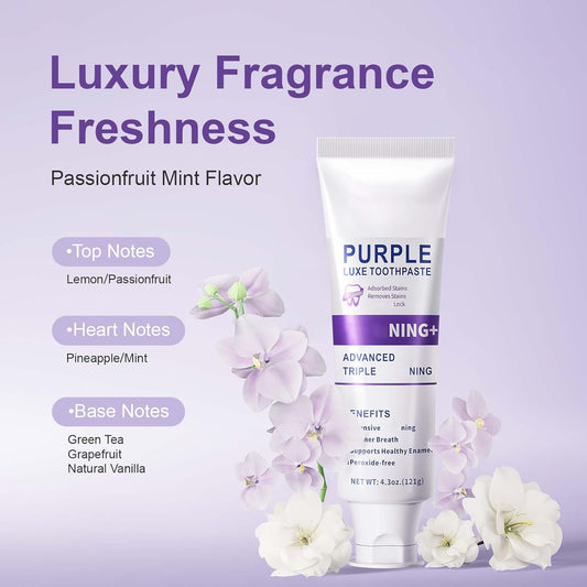 【🔥Kúp 1 získaj 1 zadarmo🔥】Bieliaca zubná pasta osviežuje dych, čistí ústnu dutinu a zuby, odstraňuje zubné škvrny a zápach z úst.