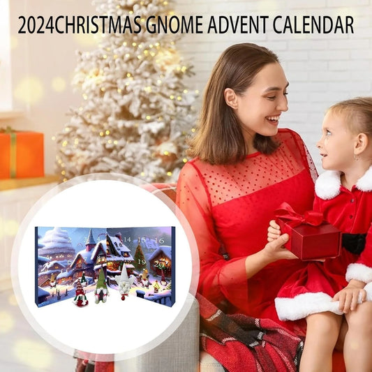 【🎄 Zábava pre celú rodinu】2025 Adventný kalendár s vianočnými škriatkami