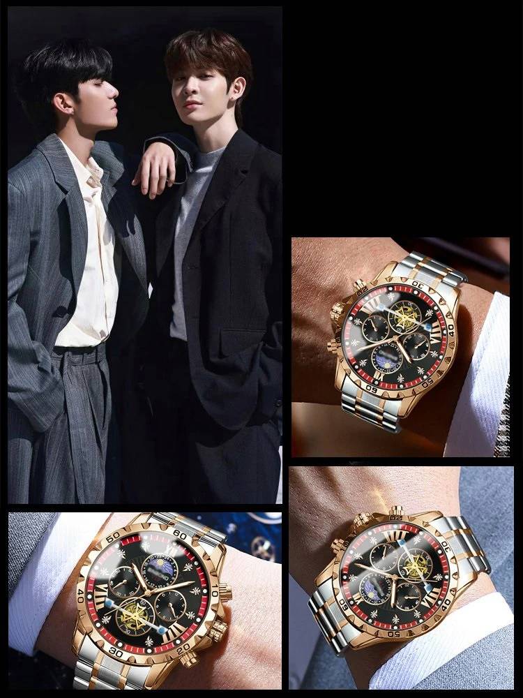 【⏰50% zľava po obmedzenú dobu】⌚Úplne nové švajčiarske vodotesné automatické mechanické hodinky