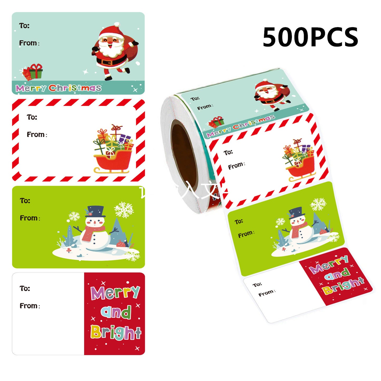 (🔥Kúp 1 získaj 1 zadarmo🔥)nálepky na vianočné darčeky