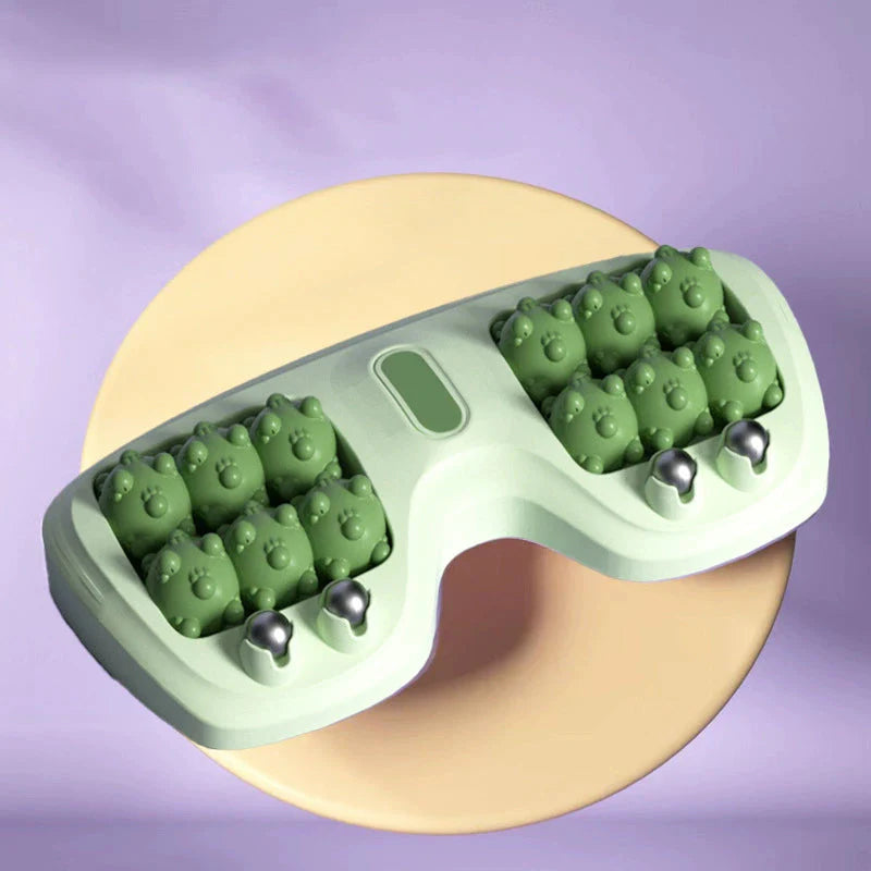 【⏰Časovo obmedzená ponuka za polovičnú cenu】Prenosný dvojitý masážny valec na chodidlá