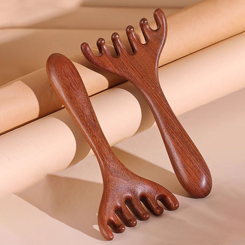 【🎁 Čím viac nakúpite, tým viac zliav získate】Šesťlaločný energetický masážny hrebeň