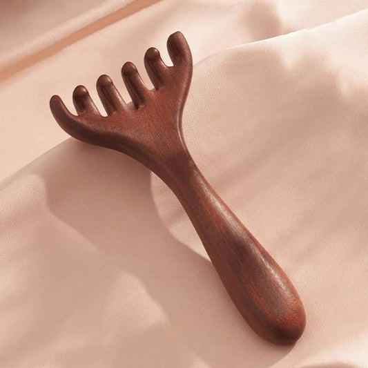 【🎁 Čím viac nakúpite, tým viac zliav získate】Šesťlaločný energetický masážny hrebeň