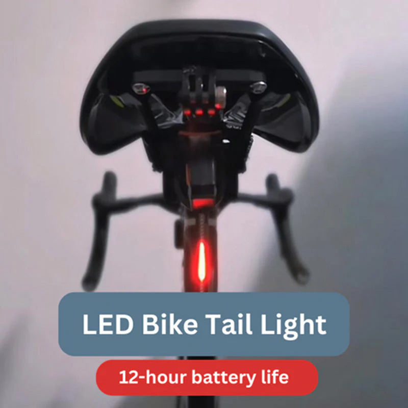 【🚲 Cestujte bezpečne】LED zadné svetlo na bicykel