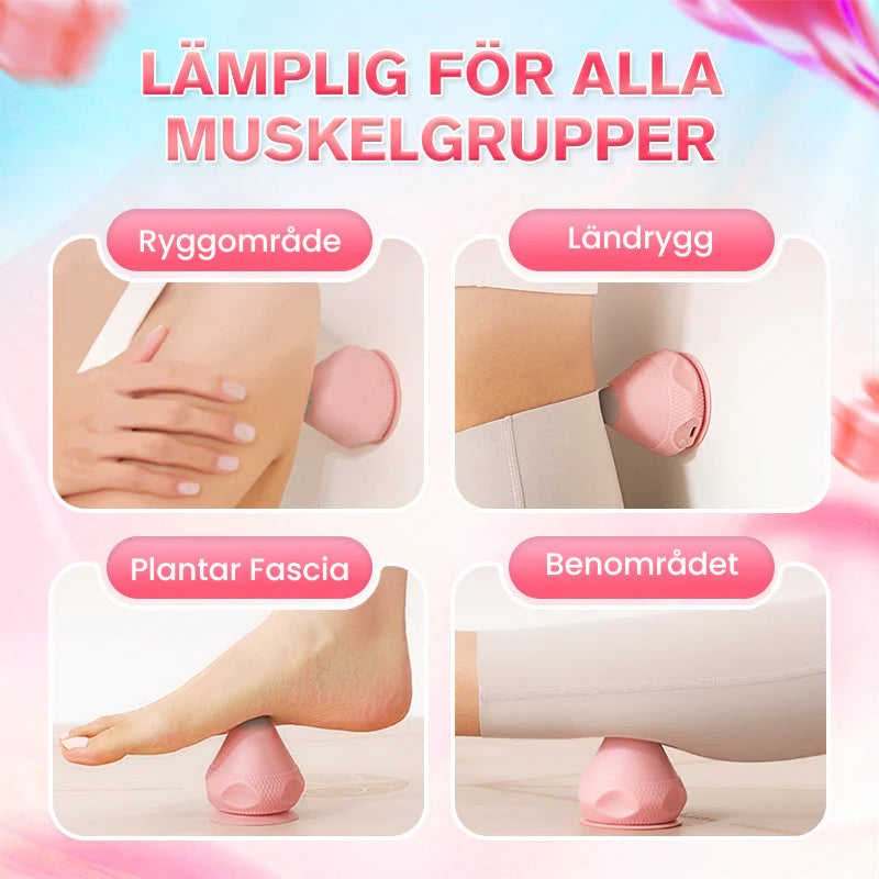 【💆 Mierna relaxácia a hlboká svalová relaxácia】Elektrická adsorpčná fasciová guľa