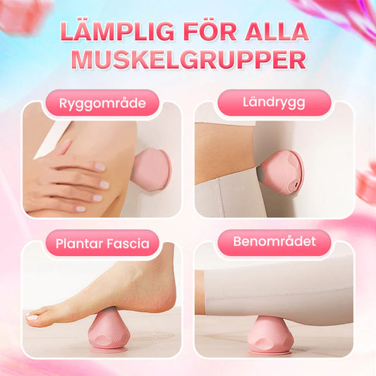 【💆 Mierna relaxácia a hlboká svalová relaxácia】Elektrická adsorpčná fasciová guľa