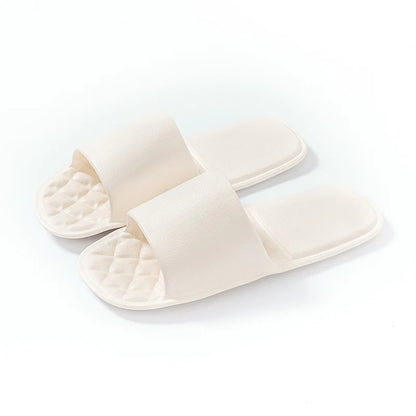 【✨ Pohodlné na nosenie, rýchlo schnú a dajú sa ľahko zložiť do batožiny;】Skladacie, protišmykové jednorazové sprchové papuče