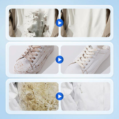 【🧼 Účinne odstraňuje odolné škvrny】Univerzálna čistiaca pasta na oblečenie a obuv