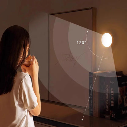 （🔥Kúp 1 získaj 1 zadarmo🔥）Kompaktné nočné svetlo do domácnosti so senzorom pohybu