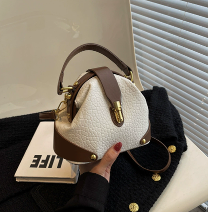 Štýlová taška vo farebných blokoch