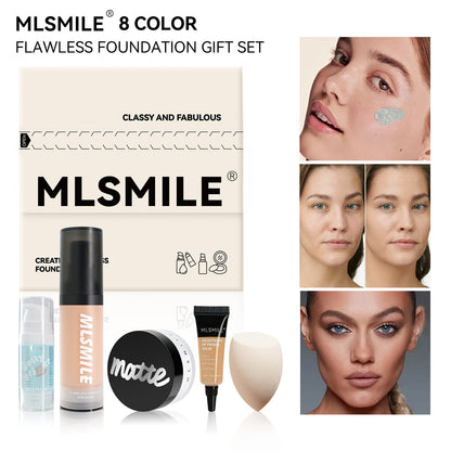 (🔥Kupite 1 dobite 1 gratis🔥)Matný púder na kontrolu mastnoty a hydratáciu. Korekčný podkladový make-up