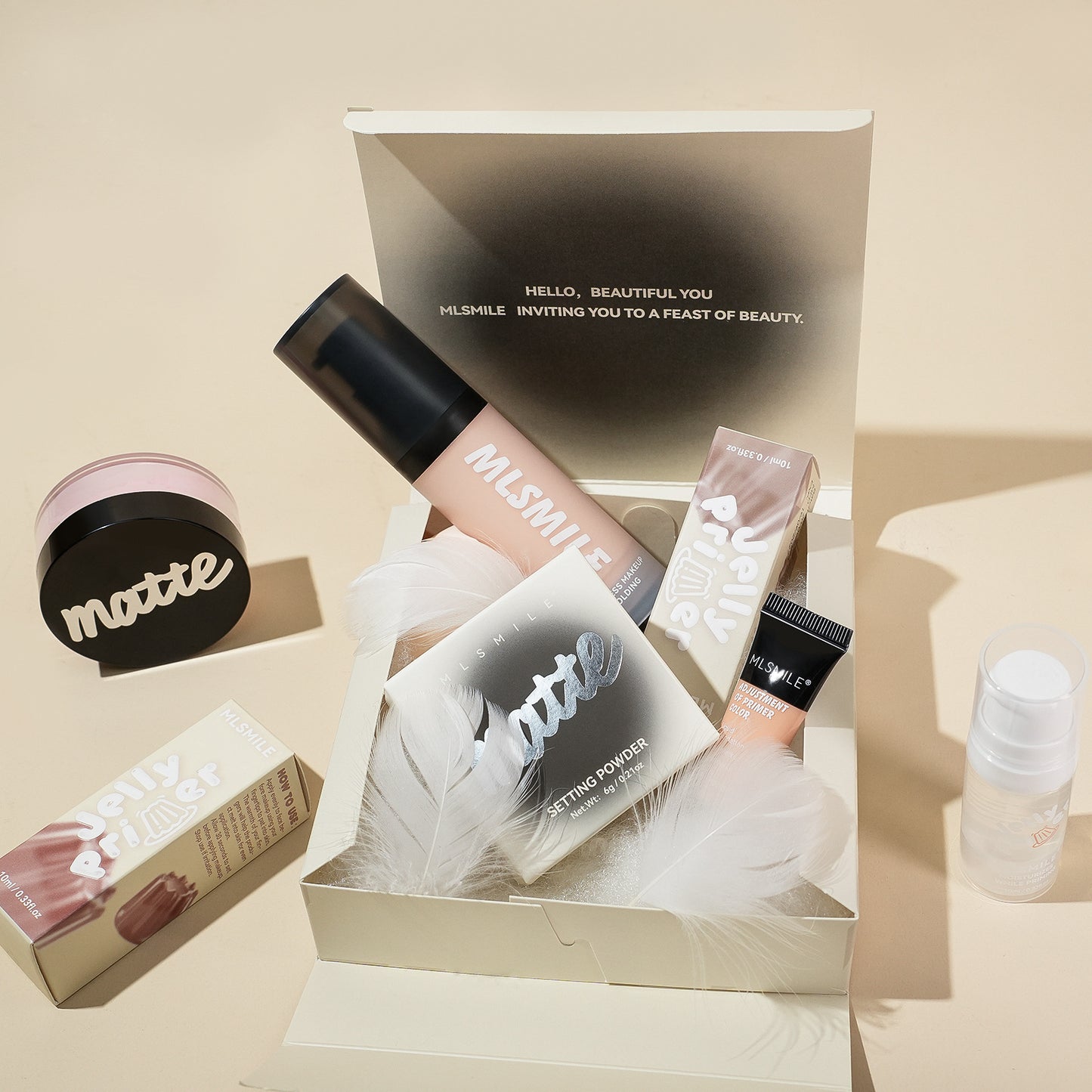 (🔥Kupite 1 dobite 1 gratis🔥)Matný púder na kontrolu mastnoty a hydratáciu. Korekčný podkladový make-up