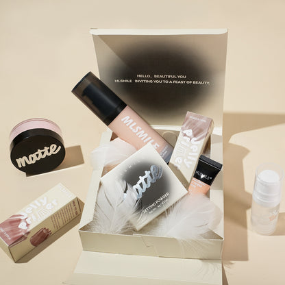 (🔥Kupite 1 dobite 1 gratis🔥)Matný púder na kontrolu mastnoty a hydratáciu. Korekčný podkladový make-up