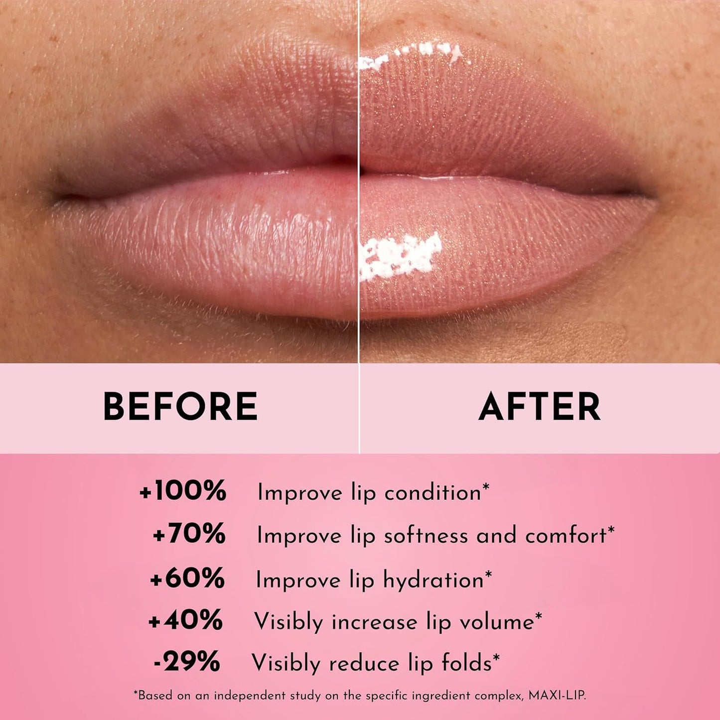 【🔥Kúp 1 získaj 1 zadarmo🔥】Zabudnite na vypĺňajúci lesk na pery Filler Lip Plumping Line Smoothing Gloss