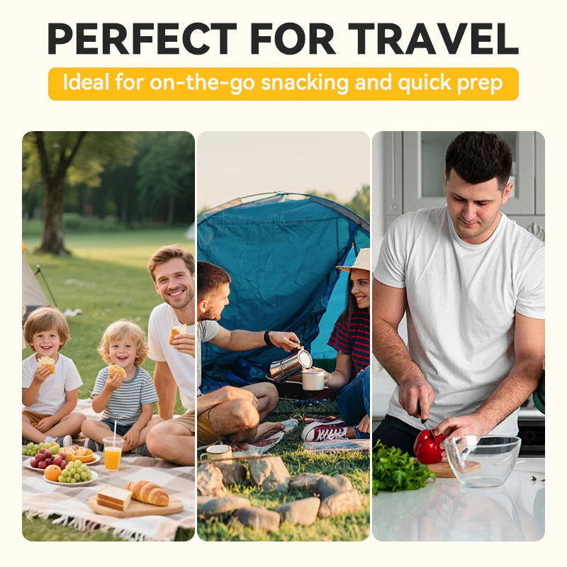 （🔥Kúp 1 získaj 1 zadarmo🔥）3 v 1 zasúvateľná mini škrabka na ovocie a nôž