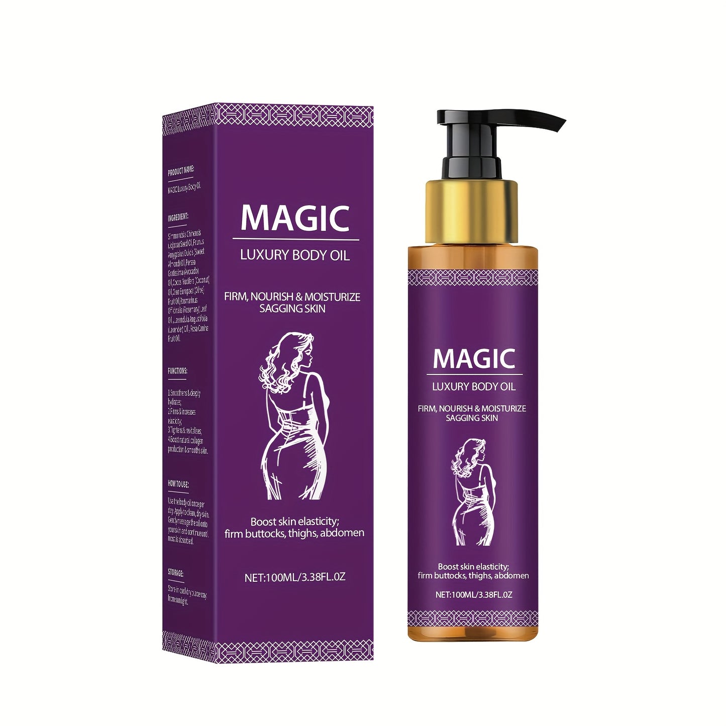 【🎁Druhý kus zadarmo】Moisturizing skin and relieving dryness with magical body care oil