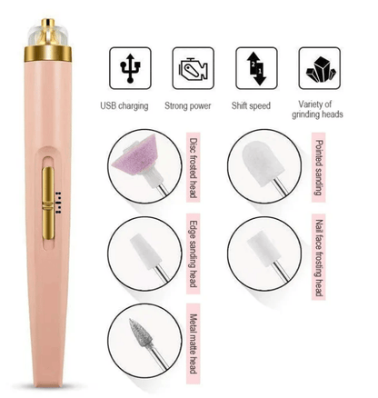 GLAMICS ELEKTRICKÁ PROFESIONÁLNA SADA STROJKOV NA NECHTY NA MANIKÚRU