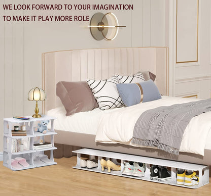 Multi-Layer Shoe Rack Storage Organizer