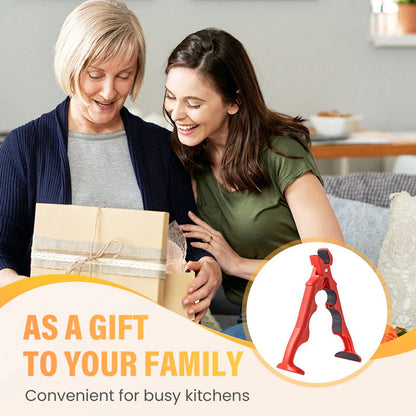 【🥣 Ušetrite miesto v kuchyni a zjednodušte si varenie a servírovanie!】Silikónový klip na misku a tanier 3 v 1