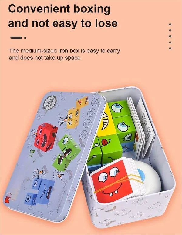 Horúca 50% zľava na 5D puzzle s meniacimi sa tvárami pre celú rodinu