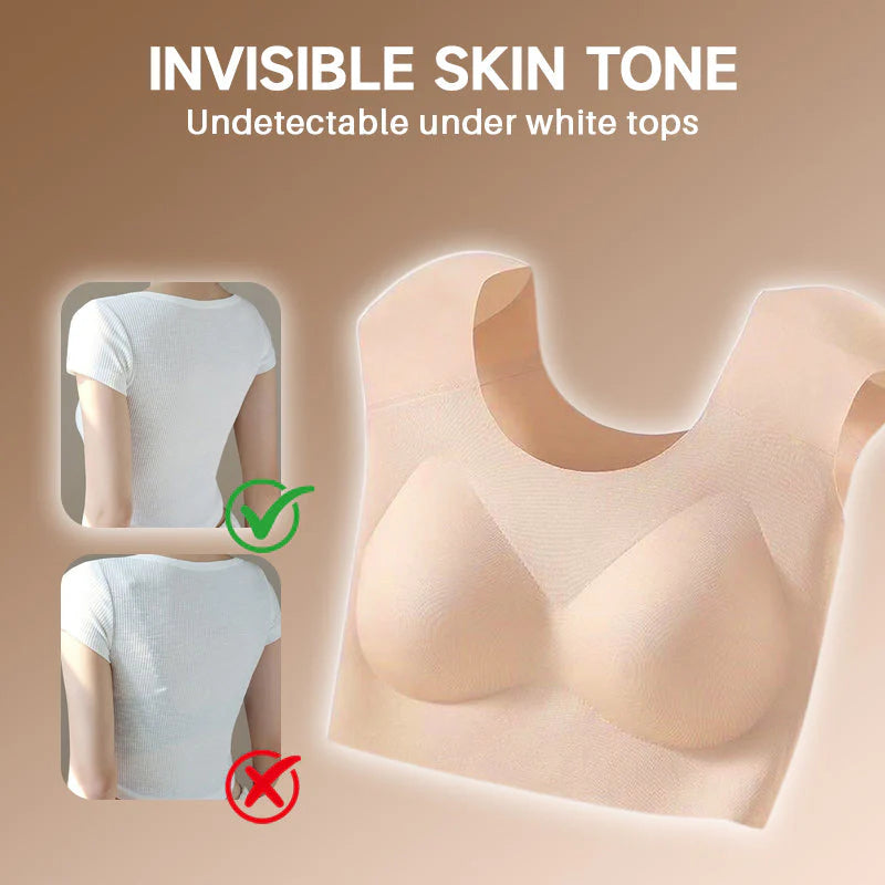 【🔥Kúp 1 získaj 1 zadarmo🔥】Bezšvové dámske spodné prádlo 1 v 1 s integrovanými ramennými vypchávkami