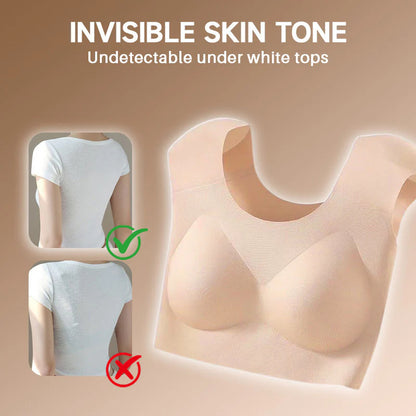 【🔥Kúp 1 získaj 1 zadarmo🔥】Bezšvové dámske spodné prádlo 1 v 1 s integrovanými ramennými vypchávkami