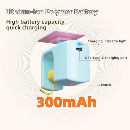 【🐱 Umožnite mačkám lepší pohyb】Stropná podstielka pre mačky AutoBounce USB-C