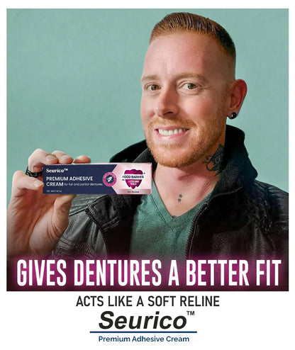 ✨[Oficiálna predajňa značky] 😁Prémiový lepiaci krém Seurico™🦷 (✨KÚPTE 1, DOSTANETE 1 ZADARMO🎁)