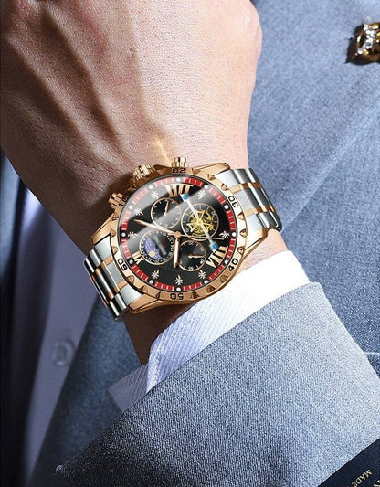 【⏰50% zľava po obmedzenú dobu】⌚Úplne nové švajčiarske vodotesné automatické mechanické hodinky