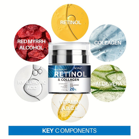 🔥Kúp 1 získaj 1 zadarmo🔥Lisovaný krém na tvár s retinolovým lisovaním