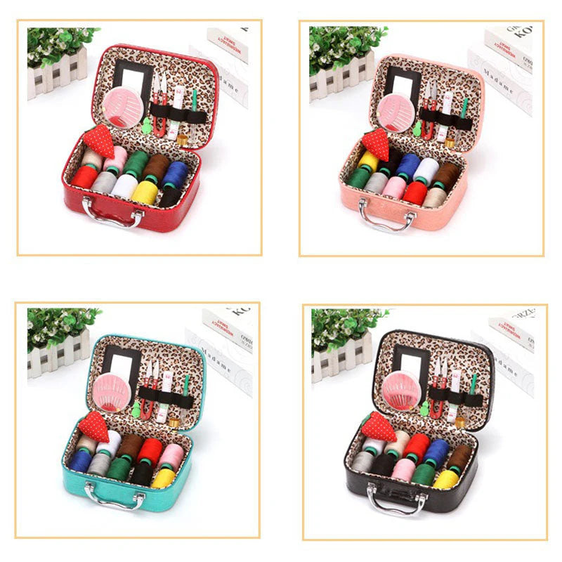 【🧵Vaše šijacie nástroje🧵】Hordozható varrószerszámkészlet tárolódobozzal