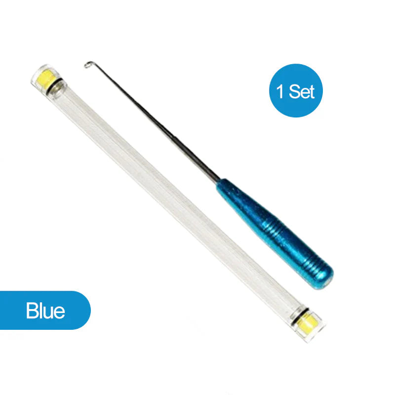 【🎁Druhý kus zadarmo】Odstraňovač kovových rybárskych háčikov s priehľadnou úložnou trubicou