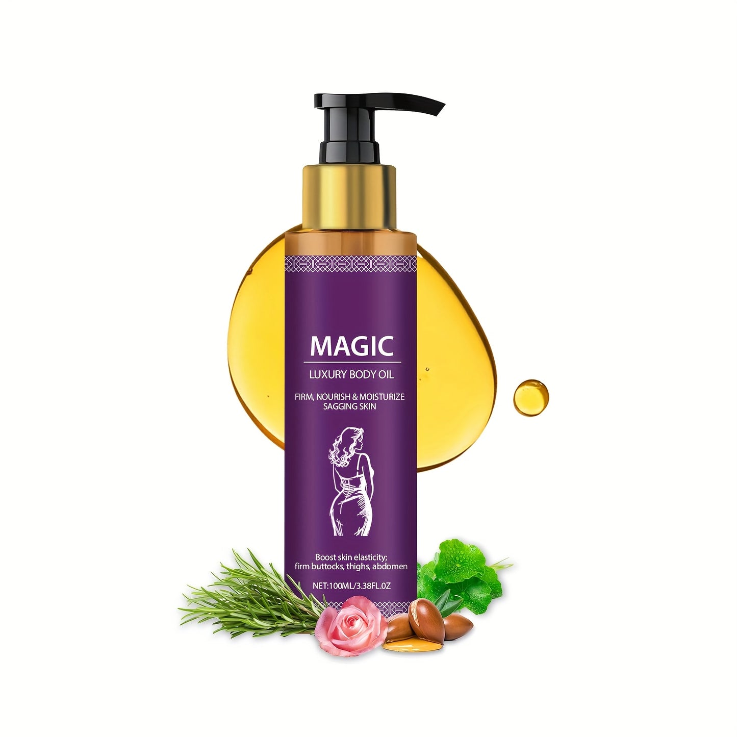 【🎁Druhý kus zadarmo】Moisturizing skin and relieving dryness with magical body care oil