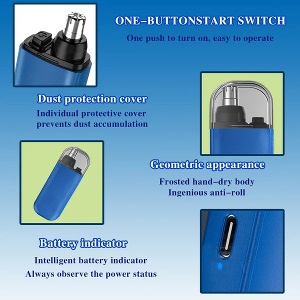 【🔥Kúp 1 získaj 1 zadarmo🔥】Prenosný zastrihávač chĺpkov z nosa