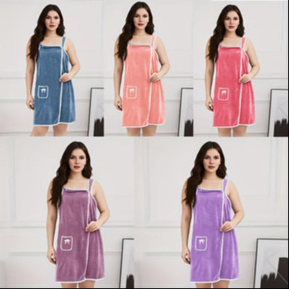 🔥HORKÝ VÝPREDAJ【Kúpte jeden kus a druhý dostanete zadarmo na ten istý tovar】 🔥Nositeľná sprchová sukňa pre ženy v plus size veľkosti