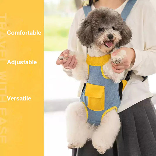 （🐶Výber roztomilých domácich miláčikov❤️）Prepravná taška pre mačky vpredu