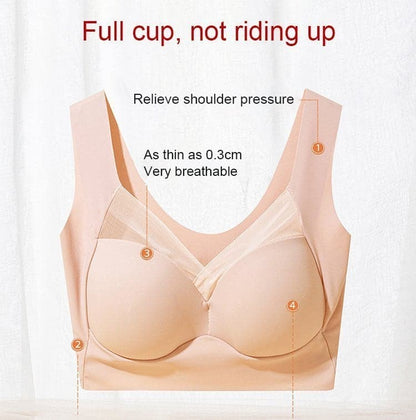 Sexy bezdrôtové podprsenky push Up【1+1 zdarma】