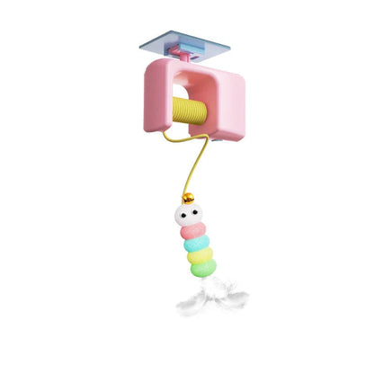 【🐱 Umožnite mačkám lepší pohyb】Stropná podstielka pre mačky AutoBounce USB-C