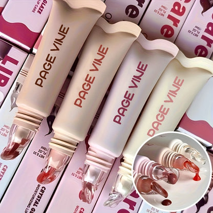 【👄Vytvorte si dokonalý make-up look】Farebný kozmetický olej na pery