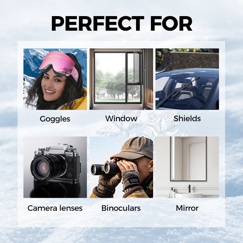 【🎁 Čím viac nakúpite, tým viac zliav získate】Stierač s mikromolekulárnym povlakom proti zahmlievaniu – udržuje čelné sklo čisté a bez zahmlenia