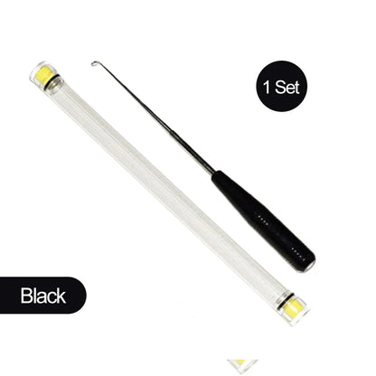 【🎁Druhý kus zadarmo】Odstraňovač kovových rybárskych háčikov s priehľadnou úložnou trubicou