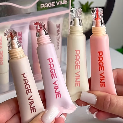 【👄Vytvorte si dokonalý make-up look】Farebný kozmetický olej na pery