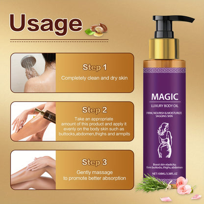 【🎁Druhý kus zadarmo】Moisturizing skin and relieving dryness with magical body care oil