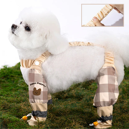 【🐶🐶Chráňte svoje miláčika】Vonkajšie prachotesné nohavice pre psov