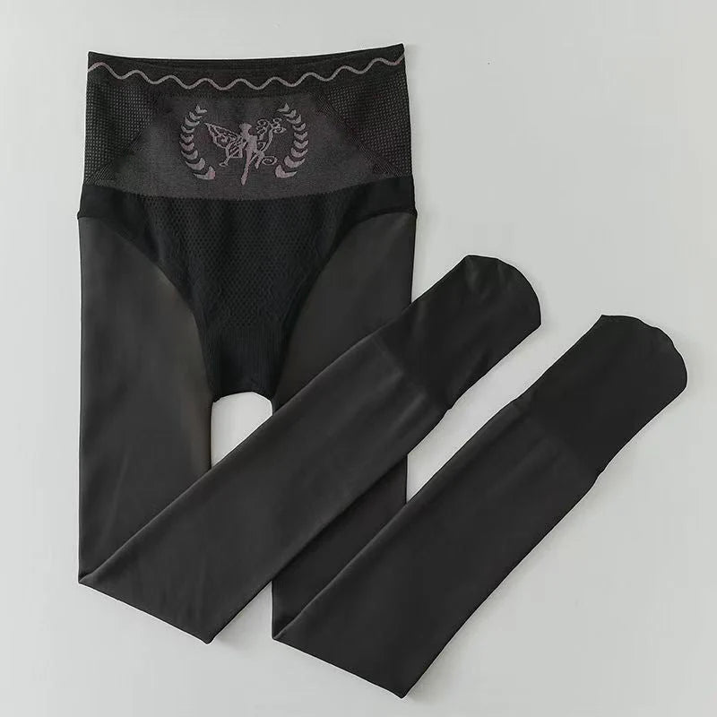 Dámske legíny s vysokým pásom, ktoré zvýrazňujú postavu