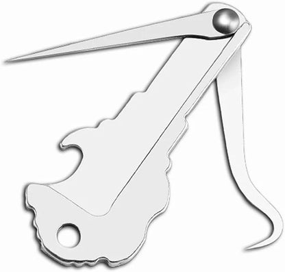 【🎁 Čím viac nakúpite, tým viac zliav získate】Špáradlá (3 v 1 strieborné (okrúhle))