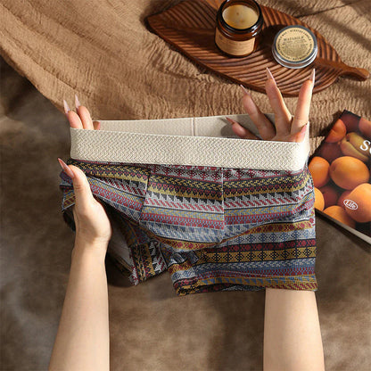 【🔥Kúp 1 získaj 2 zadarmo🔥】Pánske priedušné boxerky s geometrickým vzorom