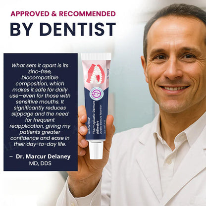 【🔥Kúp 1 získaj 1 zadarmo🔥】Termoplastické lepidlo na zubné protézy AdhereDent® ⏳ Trvácna retencia zubnej protézy